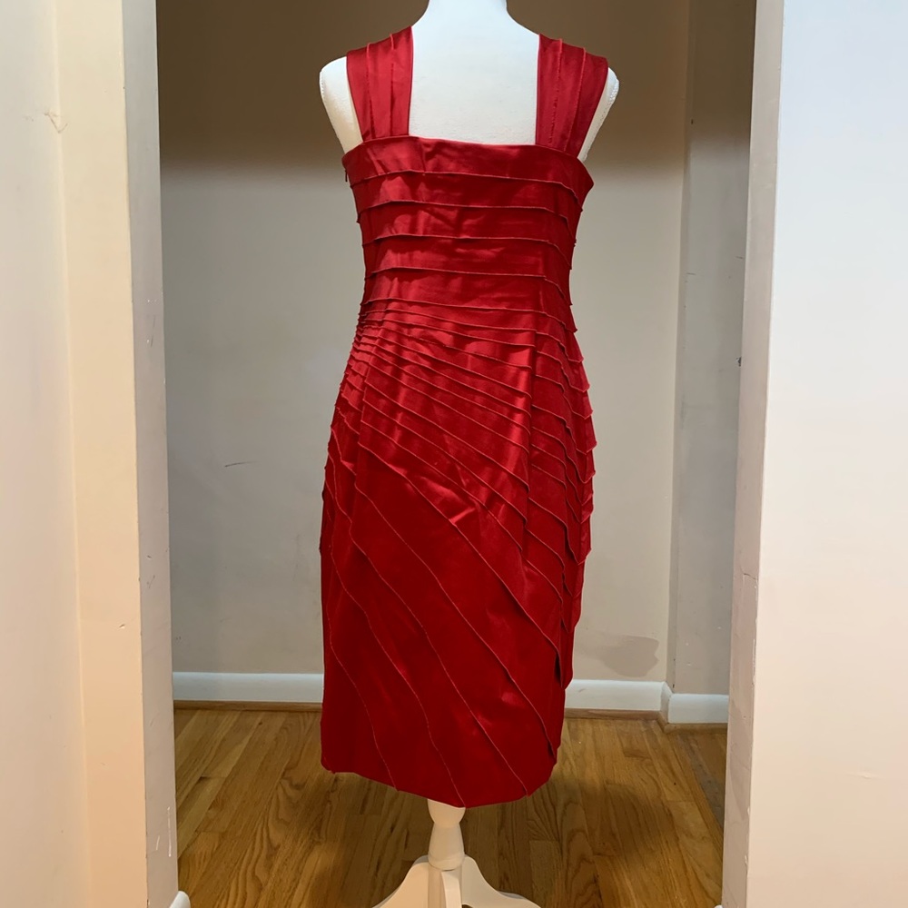 Ruby Red Dress - Picture 3 of 4
